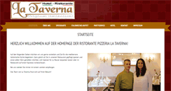 Desktop Screenshot of pizzeria-la-taverna.com