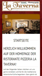 Mobile Screenshot of pizzeria-la-taverna.com